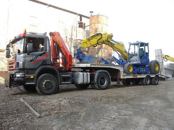 SCANIA per trasporto e recupero macchine