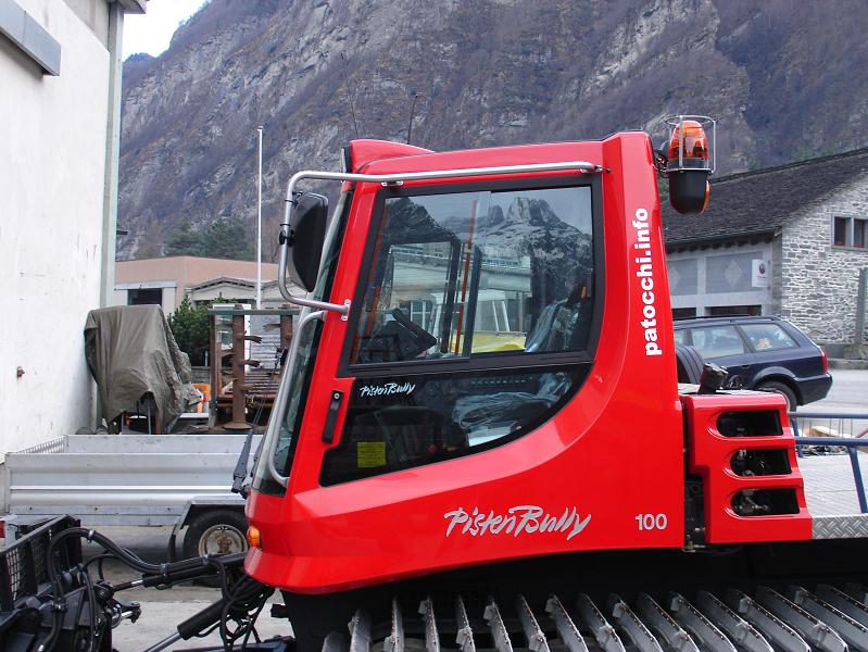 Battipista PB600W Polar in azione sulla neve